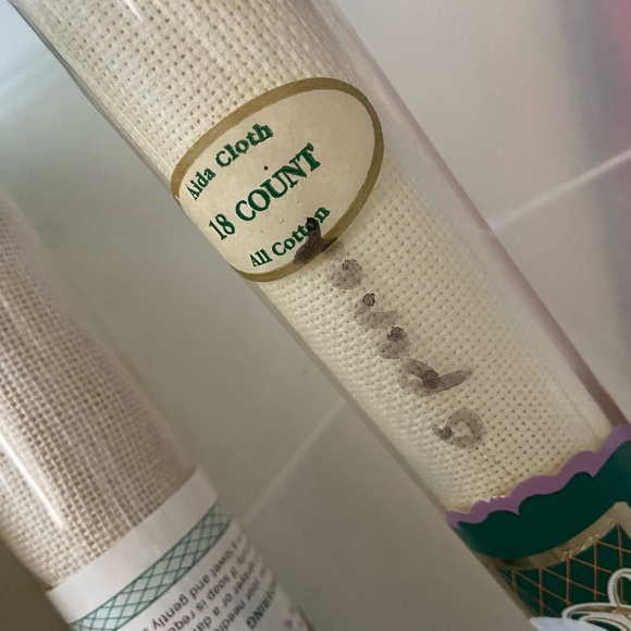 5PC. Lot CHARLES CRAFT Aida Cloth Rolls - Picture 4 of 7